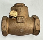 Milwaukee 510T Bronze Swing Check Valve 1" Npt 150-S / 300-W, Ptfe Disc. Fixed Price $89.73.