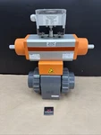 George Fischer Actuated Valve 198.800.729, 199.208.005 Typ 370 3" Warranty. Fixed Price $755.00.