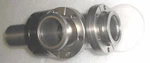 Nor-cal Rotatable 2.75 Cf Pneumatic Angle Valve. Fixed Price $150.00.