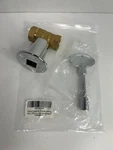 Onlyfire 1/2" Straight Quarterturn Ball Shut Off Valve Kit W/ Chrome Floor + Key. Fixed Price $23.36.