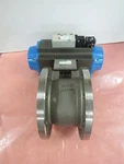 Valbia 100 Valpres DN80 Pneumatic Actuator 3" Ball Valve Stainless CF8M. Fixed Price $699.99.