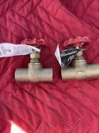 New Premier 101616 3/4" X Brass Compression Stop & Waste Valve. Lot Of 2. Fixed Price $25.00.