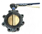Nibco Lug Style Butterfly Valve 5" 200 Psi Ci Body, Bronze Disc, Epdm Seat. Fixed Price $178.57.