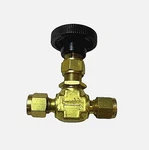 1/4 Tube Od Brass Integral Bonnet Needle Valve Whitey Swagelok B-1KS4. Fixed Price $27.20.