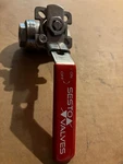 1/2 Threaded Stainless Steel Ball Valve, Sesto Valves, CF8M 2000 Wog Teflon Sea. Fixed Price $14.95.