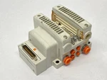 Smc VV5QC21-02N7FD0-S Pneumatic Manifold Base 2-STATION D-sub. Fixed Price $85.49.