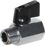 Mini Ball Valve 1/8" X Female Npt Chrome Plated Brass Body 450 Psi. Fixed Price $12.49.