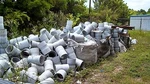 8" Pvc Coupling Schedule 40 Sunlight Resistant Cantex. Fixed Price $25.00.