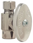 Brasscraft R14X-C Stop Valve 1/2" 3/8" Chrome Plated 125 Psi Sweat/comp. Fixed Price $27.97.