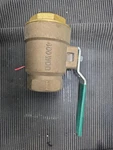 2.5INCH Lead Free Brass Ball 400WOG Contromatics 0143. Fixed Price $125.00.