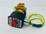 Asco EFHT8210G035 Pilot Operated Brass Way Solenoid Valve 120V 3/4" 80-125 Psi. Fixed Price $217.49.