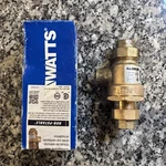 Watts 1/2" 9D-M3 0950053 Dual Check Valve With Atmospheric Vent New No Box. Fixed Price $37.99.