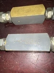 Parker Hydraulic Valves 2000 Psi 95 Lon 25 Hon. Fixed Price $45.00.