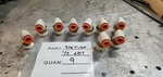 Smc Brass Right Angle Fitting, 3/8" Tube, 1/2" Npt (lot Of 9). Fixed Price $14.99.