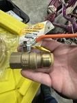 Sharkbite 3/4 In Brass Ball Valve Manual Pex Cpvc Pe-rt Copper 22186-0000LF. Fixed Price $19.44.