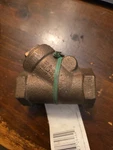Nibco T413B 3/4" Swing Check Valve Bronze Threaded Made United States. Fixed Price $60.00.