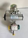 Svf 1" Ball Valve Sanitary Fittings Flush Port 11A070 A-182 F316L AERO2 New. Fixed Price $250.00.