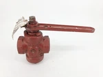 New Homestead 0601009014 Lubricated Plug Valve 1-1/2" Fig 50SWP No Box. Fixed Price $274.95.