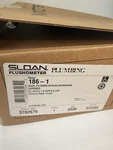 Sloan 186-1 Chrome Plate Finish Flush Valve 1.0 Gpf (read Description). Fixed Price $65.00.