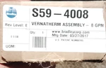 Bradley S59-4008 Thermostatic Mixing Valve Brass Gpm 1/2" Npt Manual Water. Fixed Price $300.00.
