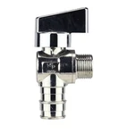 E-z Turn Ball Valve Angle Stop 1/2" Crimp Pex 3/8" Comp Aquaflow Lsp Produc. Fixed Price $150.00.