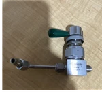 Swagelok SS-44S4 Manual Ball Valve Stainless Steel 6000 Psi 1/4 Npt. Fixed Price $30.00.