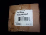 Sloan EBV55A Metal Cover Urinal Kit- New Box Aisle F. Fixed Price $13.50.