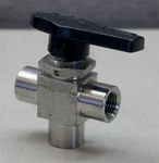Swagelok Whitey SS-43XF4 Stainless Steel 3-WAY Valve. Fixed Price $210.60.