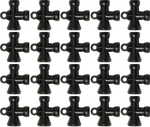 1/4" Black Fittings (pack Of 20) Loc-line Usa 49436-BLK. Fixed Price $51.72.
