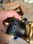 U.s. Solid Electric Solenoid Valve 1/2" Npt Brass 12V Dc Normally Closed - Used. Fixed Price $20.00.