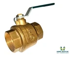 2" Jomar Brass 600 Wog Threaded Ball Valve T-100C Plus (100-408). Fixed Price $124.99.