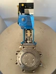 Jamesbury 6" Butterfly Wafer Control Valve 815L113600TT Pmv P5 Positioner New. Fixed Price $900.00.
