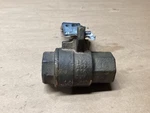 3/4" Nibco Two-piece Bronze Ball Valve T-585-70 #119M74. Fixed Price $10.99.