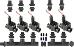 Hunter Action Machining 5 Zone Manifold Valve Kit - PGV101GS With Flow Control. Fixed Price $199.45.