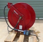 Reelcraft 82075 Omp Spring Return Hose 75' W/ Graco SDP5 Preset Meter. Fixed Price $809.10.