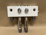 Legris Way Pneumatic Manifold W/ PN40B-580 Psi Check Valve. Fixed Price $120.00.