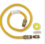 Everbilt Ft. Thermal Excess Flow Valve Gas Range Connector Kit, 5/8IN Od 48L. Fixed Price $19.99.
