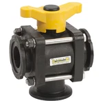 Banjo MV200BL Manual 3-WAY Ball Valve, 2", Polypro. Fixed Price $66.99.