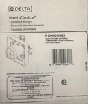 Delta Multichoice R10000-UNBX Rough-in Valve *new*. Fixed Price $37.59.