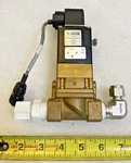 Burkert 0282 1/2 Fpm Br Solenoid Valve 24V Dc 8W 00452963. Fixed Price $99.00.