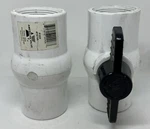 American Valve P200 Molded-in-place One Piece Ball 1-1/2" Pvc Lot Of. Fixed Price $16.99.