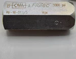 Flutec RV-16-01.1/5 Direct Acting Sae Hydraulic Inline Check Valve 5000 Psi. Fixed Price $69.99.