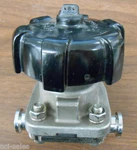 Gem Industries 1/2" Diaphragm Valve W/ Sanitary Fittings. Fixed Price $79.99.