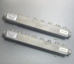 Lot Of 2 Plastic Process Equipment Water Manifold WM114-8-ST Max 150 Psi. Fixed Price $349.99.