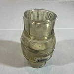 - 1/2" Clear Pvc Swing Check Valve Slip No Spring 1520C15F. Fixed Price $14.99.
