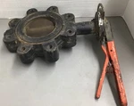 Stockham 200LB Manual Hand Lever Butterfly Valve Lg 712 BS3 4" (R8). Fixed Price $45.00.