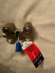 Homewerks VWM-DUA-F3B Washing Machine Valve, Male Pipe Thread, Brass, 1/2-INCH. Fixed Price $29.99.