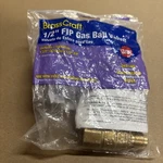 Brasscraft PSSL-12 Gas Ball Valve 3/8 Od Flare X 1/2 Fip. Fixed Price $9.95.