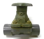 Grinnell-saunders Diaphragm Valve 3/4" Pvc. Fixed Price $24.50.