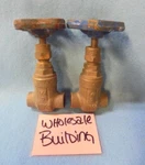 Nibco S-113 Bronze 1/2" Gate Valve, 125 Swp, 200 Wog, Solder Ends, Lot Of. Fixed Price $20.00.